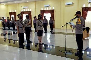 Ipda Yulanda Alvaleri Dilantik Sebagai Kapolsek Bangkinang Barat
